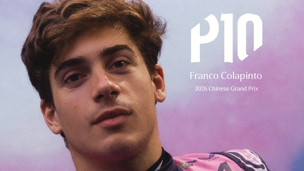 Franco Colapinto con bronca en China: Hice una de mis mejores carreras, pero todo se fue.
