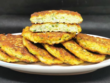 Recetas rápidas: tortitas de zapallitos.