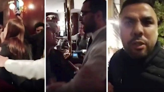 Echaron con insultos y empujones a turistas argentinos de un bar en Madrid.