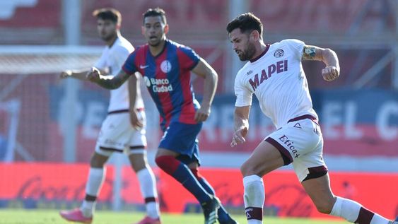 Lanús se impuso a San Lorenzo en el Nuevo Gasómetro por l Liga Profesional. (Fotobaires)