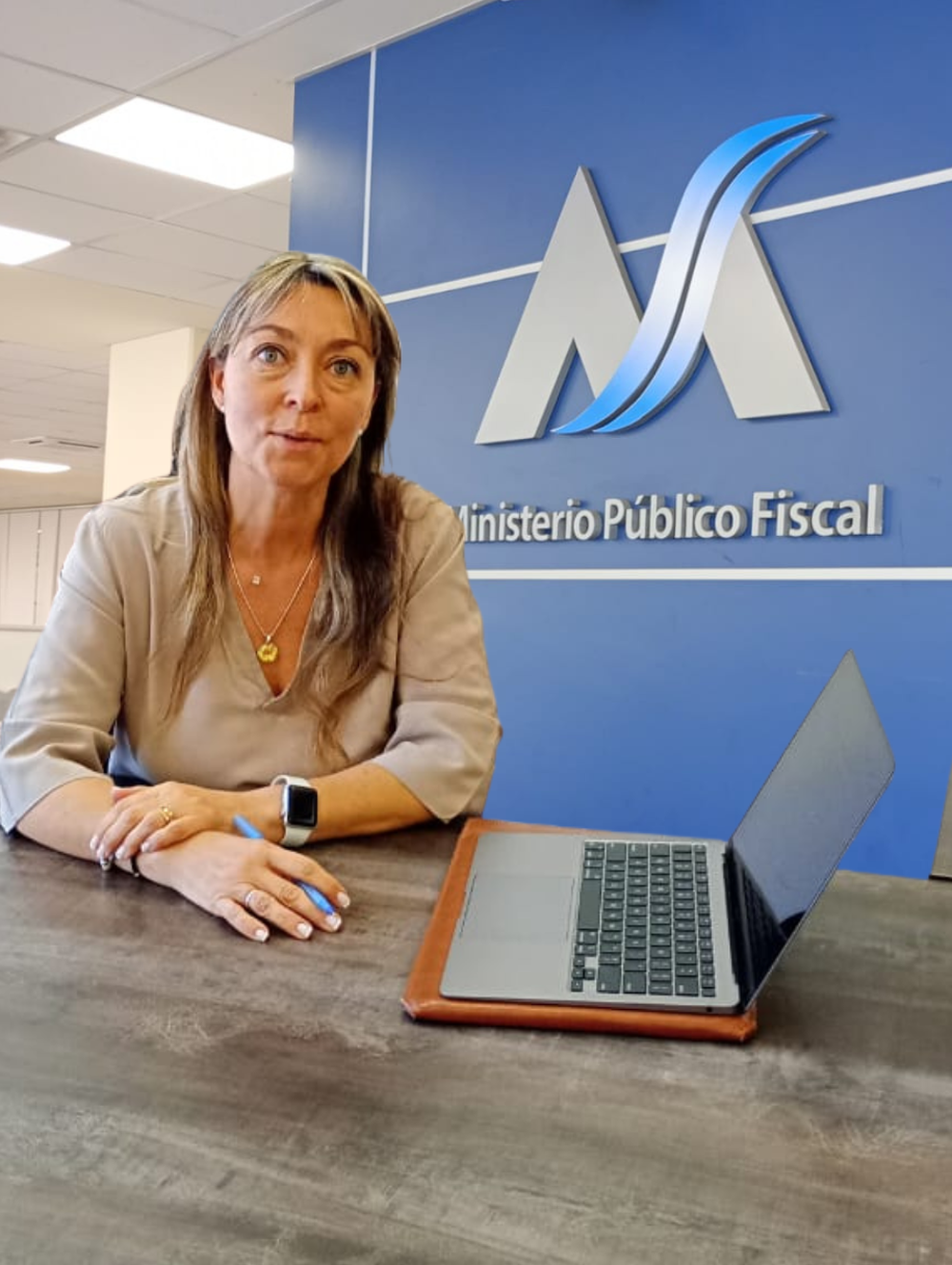 La Fiscal Gabriela García Cobos responsable de la Unidad Fiscal de Delitos Económicos e Informáticos del MPF. La Fiscal Gabriela García Cobos responsable de la Unidad Fiscal de Delitos Económicos e Informáticos del MPF.