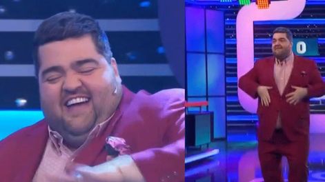 Darío Barassi bailó al ritmo de Mi bebito fiu fiu en 100 argentinos dicen