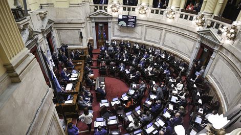 El Senado abre el recinto en una sesión inédita.