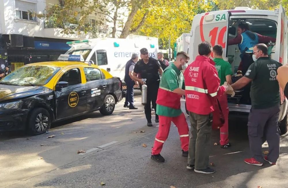 El hecho ocurrió en cercanías del Jardín Botánico de la Ciudad de Buenos Aires. (Gentileza Infobae)