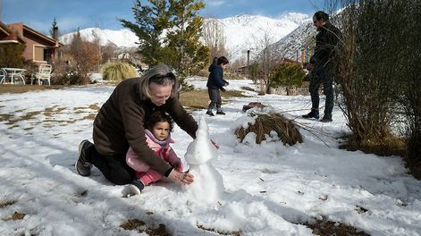 Los Andes | El año pasado, las nevadas en alta montaña movilizaron a los mendocinos, pero no hubo turistas nacionales. Foto: Ignacio Blanco / Los Andes