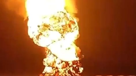 Los Andes | Video: explotó otro tanque en el depósito de combustible en Cuba - Caputa de video