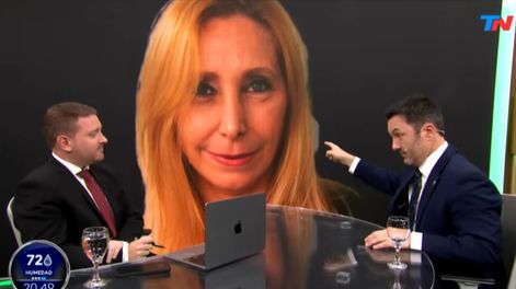 Luis Petri dijo que Karina Milei fue la responsable del triunfo electoral en Mendoza. Foto: Captura del programa La ves de TN.