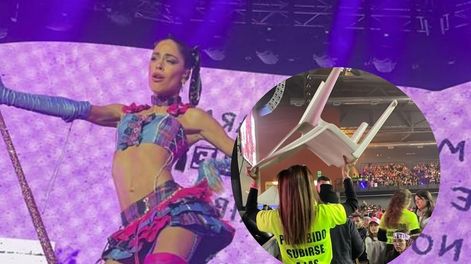 Los Andes | Durante el show de Tini varios mendocinos se quedaron sin su lugar. - Los Andes