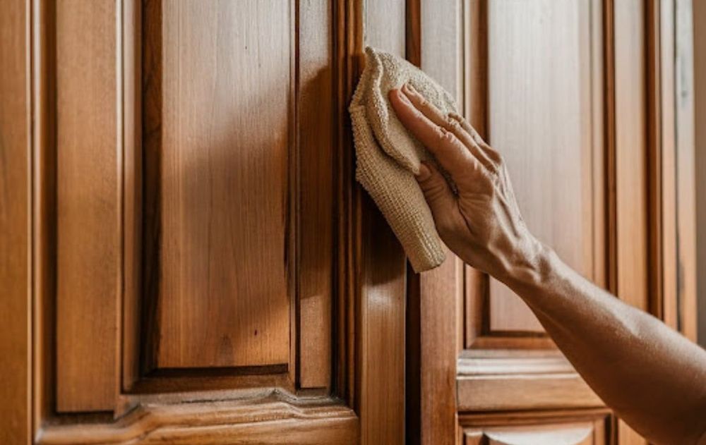 Limpiar las puertas de madera de forma suave y correcta, mantendrán su belleza y esencia durante más tiempo.