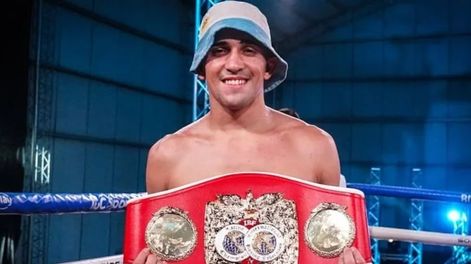 Kevin Muñoz, el mendocino campeón. / gentileza