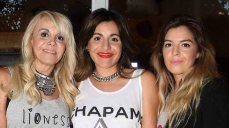 Claudia Villafañe y Gianinna Maradona, emocionadas con el embarazo de Dalma