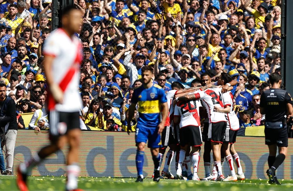 River le ganó el Superclásico a Boca en La Bombonera.