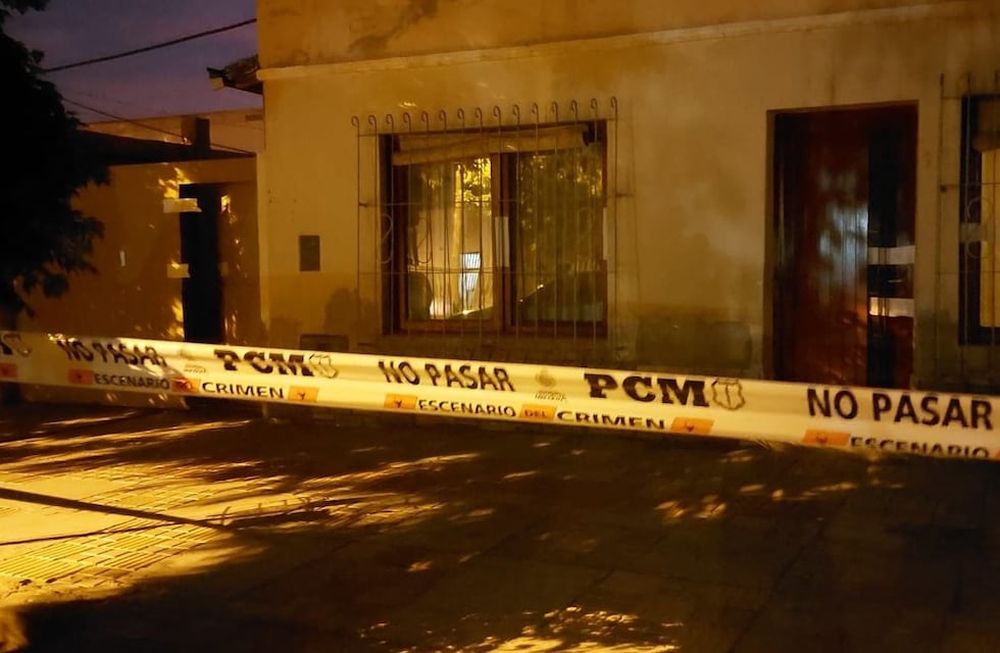 La casa donde vivía la jubilada fue analizada por peritos, aunque su hermana la había limpiado, reordenado y arrasado con pruebas. Foto: gentileza Radio Nacional San Rafael