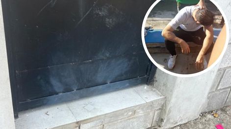 Andrés Yllana, el principal afectado de la bomba de estruendo
