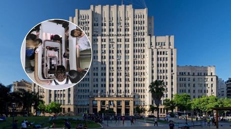 Tragedia en la UBA: investigan la muerte de un estudiante que murió tras caer al vacío.