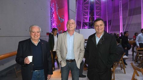 Los Andes | Julio Gómez, Dalmiro Garay y Omar Palermo de la Suprema Corte de Justicia de Mendoza Foto: José Gutierrez / Los Andes