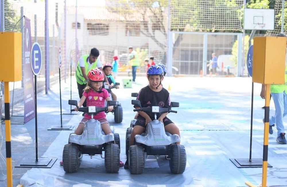 Educación vial en las escuelas de verano