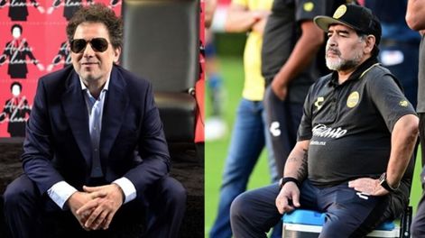 Calamaro: Le mandé una ranchera a Maradona como bienvenida a México