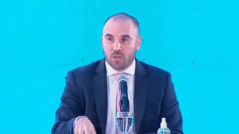 Los Andes | Martín Guzmán. El ministro de Economía explica cómo avanzan las negociaciones con el FMI. (Captura de video)