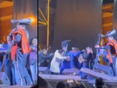 se desplomo un escenario en peru durante show de mariachis y dejo 12 heridos: el video del incidente se desplomo un escenario en peru durante show de mariachis y dejo 12 heridos: el video del incidente