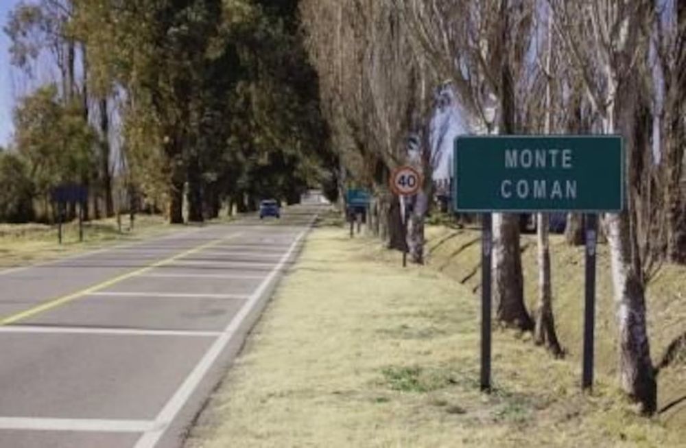 Monte Comán. Archivo Los Andes.-