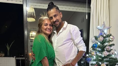 La dolorosa despedida de Gladys La Bomba Tucumana a su novio, quien murió a los 38 años