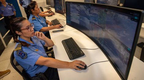 Sistema de Videovigilancia del Centro Estratégico de Operaciones (CEO). | Imagen ilustrativa