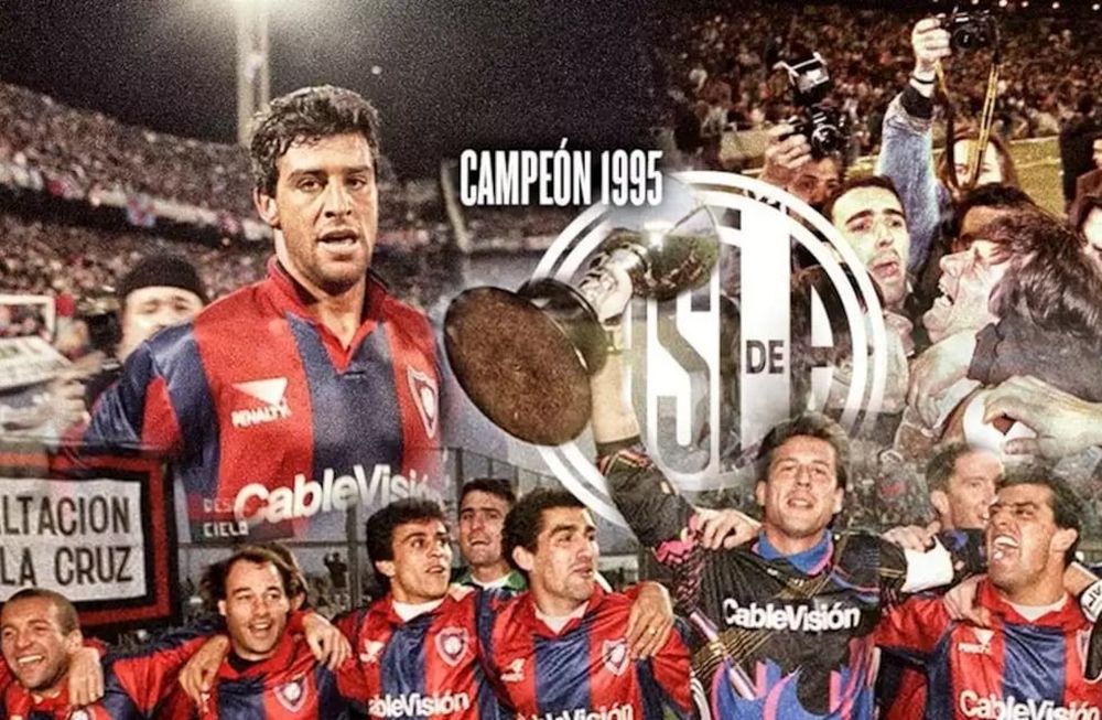 El conjunto de Boedo ganó de forma formidable el  Clausura 1995 y cortó una sequía de 21 años sin títulos y un descenso a la Primera B en el año 1981. / Gentileza