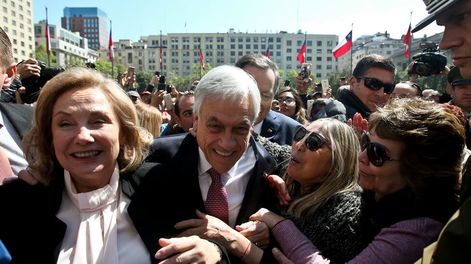 Sube la imagen de Piñera tras el fallo de La Haya