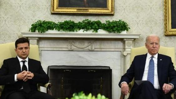 Volodímir Zelenski, Joe Biden