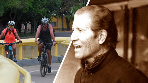Los Andes | Día Nacional del Ciclista, en homenaje a la hazaña de Remigio Saavedra. Foto: Los Andes