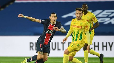 Di María: en pleno partido del PSG le avisaron de un violento robo en su casa (foto: TyC)