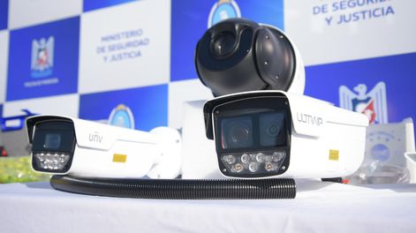 Cámaras de videovigilancia del Ministerio de Seguridad de Mendoza.&nbsp;