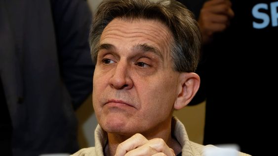 Anibal Lotocki durante el juicio por el homicidio de Rodolfo Cristian Zárate.