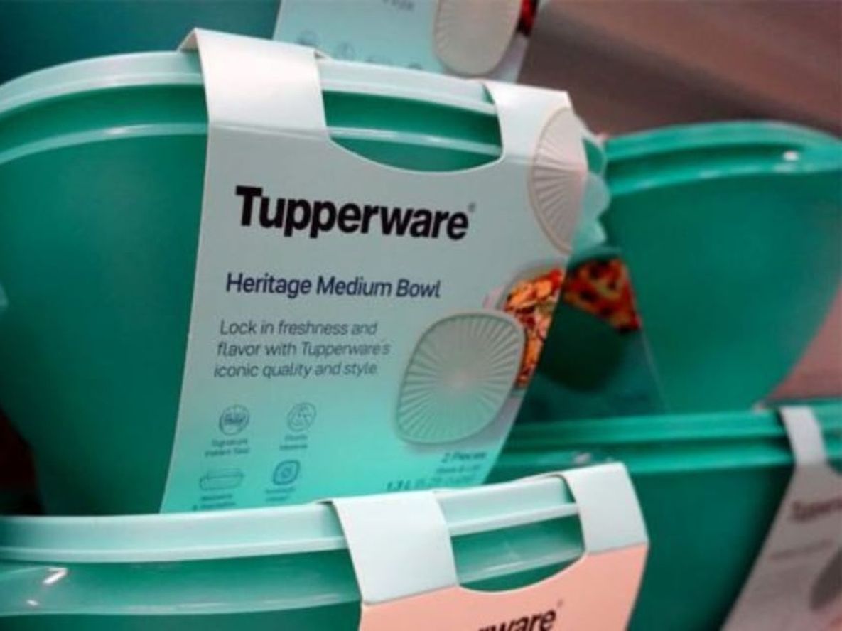 Tupperware, la empresa creadora de los “tuppers” está al borde de la quiebra. Foto: web.