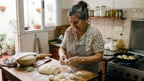 ni horno ni freir: la receta rapida para hacer pan casero con pocos ingredientes