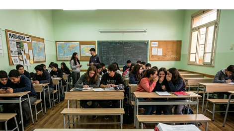 Desmotivación en el aula, baja participación familiar y celular: las preocupaciones docentes en Argentina
