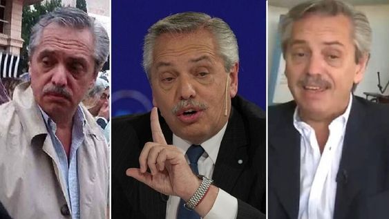 Las contradicciones de Alberto Fernández respecto al caso Nisman: fue a la marcha (izquierda) y dijo que nadie en Argentina piensa que Nisman se ha suicidado” (derecha) en 2015