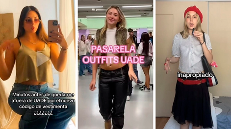 Repercusión en las redes sociales por el código de vestimenta de la UADE.