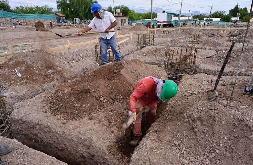 Avanza el emprendimiento habitacional Jardín Sarmiento II, que beneficiará a 108 familias