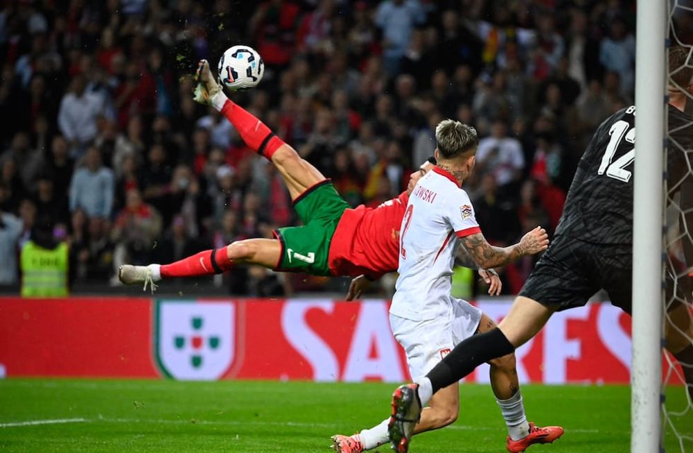 Cristiano está vigente, y anotó un doblete para su selección. /Foto: web