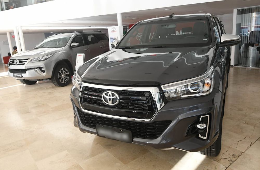 En el ranking nacional de ventas Toyota sostiene su liderazgo el sumar la demanda de su camioneta y autos.Foto: Jose Gutierrez/ Los Andes