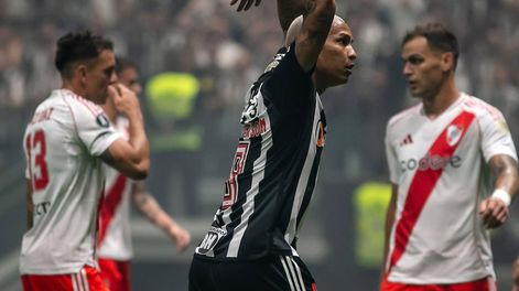 Los Andes | Deyverson marcó el 1 a 0 para Mineiro ante River y es una pesadilla para la defensa millonaria. (Fotobaires).