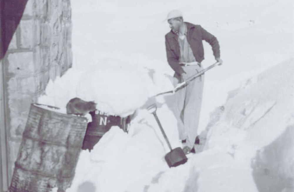 Memorias del Agua: Antonio Sarelli, el reconocido pintor y su trabajo en Irrigación. Foto: Irrigación.