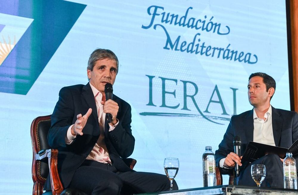 Ministro de Economía, Luis Caputo