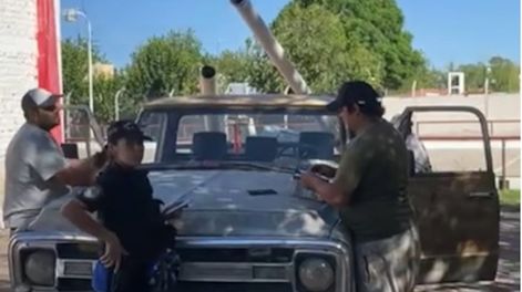 Los Andes | Los presuntos delicuentes fueron denunciados por los vecinos. Gentileza