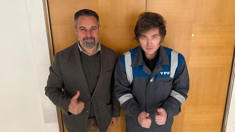 Javier Milei se reunió con el líder de Vox y participará en un foro económico en España
