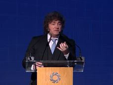 El presidente Javier Milei