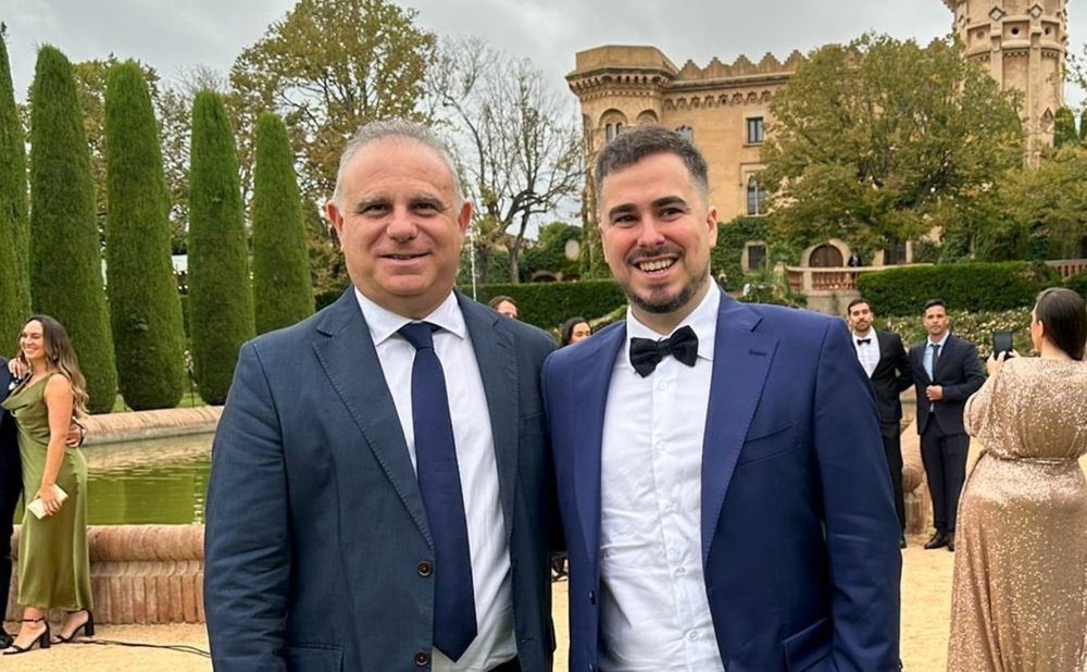 Darío y Nicolás, pioneros en tener a sus cinco perros como testigos de casamiento