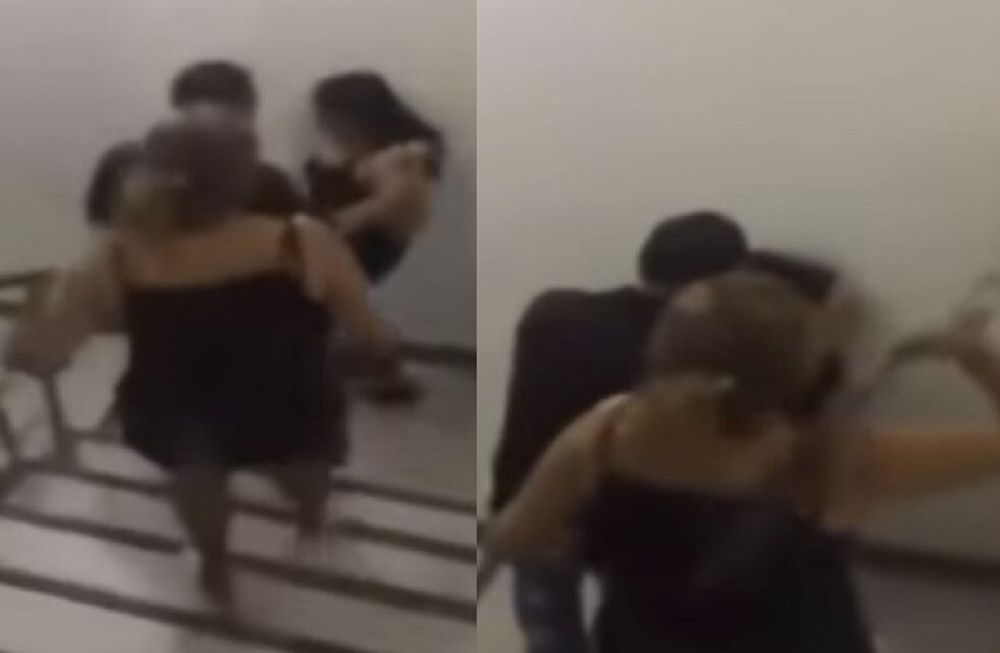 Video: salió a bailar sin permiso de sus padres y la sacaron del boliche a cinturonazos